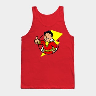 Cute Superhero Gods Cartoon Gaming Mascot Mashup Parody Tank Top